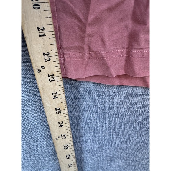 NWT Thread & Supply Womens XL Brick Dust Wide Leg Crop Pants Mauve Relaxed - Picture 2 of 8